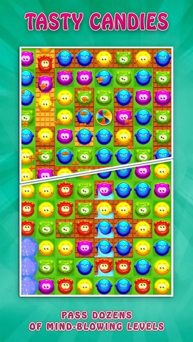 Tasty Candies: Match 3 Puzzle Screenshots