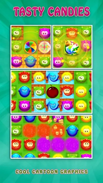 Tasty Candies: Match 3 Puzzle Screenshots