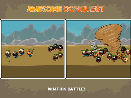 Awesome Conquest: Mass Battler iPad 應用截圖