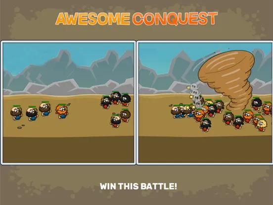 Awesome Conquest: Mass Battler iPad  スクリーンショット