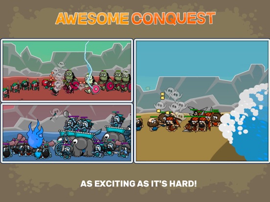 Awesome Conquest: Mass Battler iPad 應用截圖