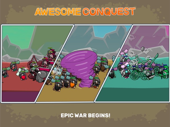 Awesome Conquest: Mass Battler iPad 應用截圖