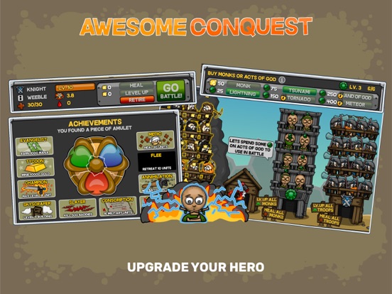 Awesome Conquest: Mass Battler iPad 應用截圖