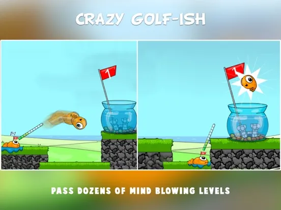 Скриншоты Crazy Golf-Ish: Physics Puzzle iPad 