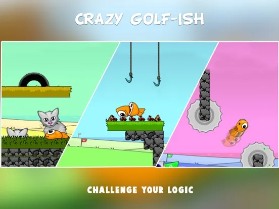 Скриншоты Crazy Golf-Ish: Physics Puzzle iPad 