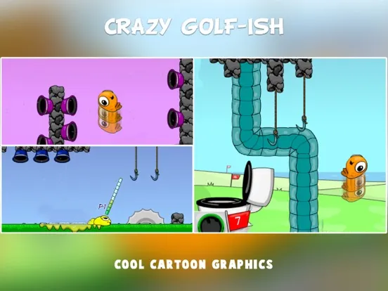 Скриншоты Crazy Golf-Ish: Physics Puzzle iPad 