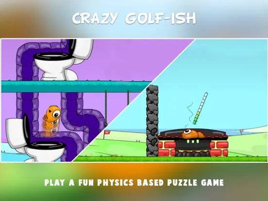 Скриншоты Crazy Golf-Ish: Physics Puzzle iPad 
