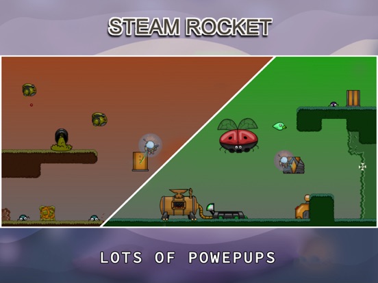 Steam Rocket: Platformer Game iPad 应用截图