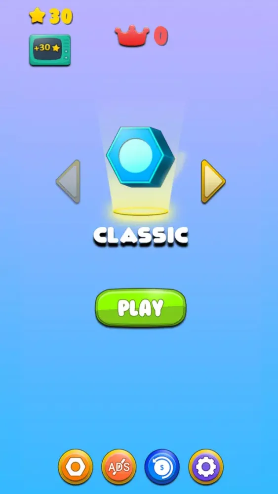 Capturas de tela do Hexagon Block Drop