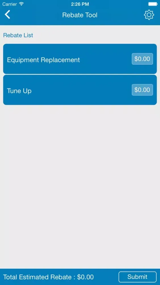Capturas de pantalla de Power Rebate