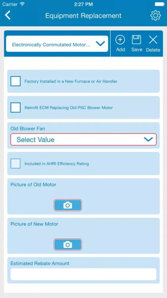 Capturas de pantalla de Power Rebate