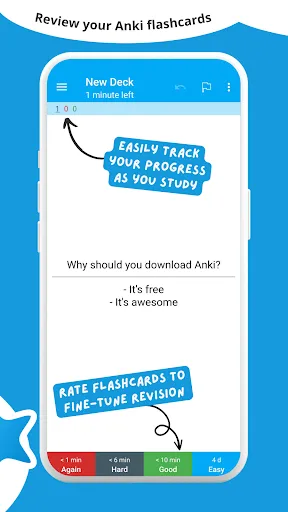 Captures d'écran de AnkiDroid Flashcards