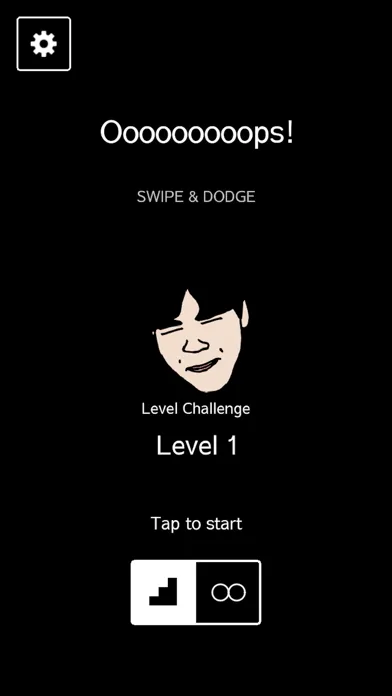 Ảnh chụp màn hình của Oooops! - Swipe and Dodge