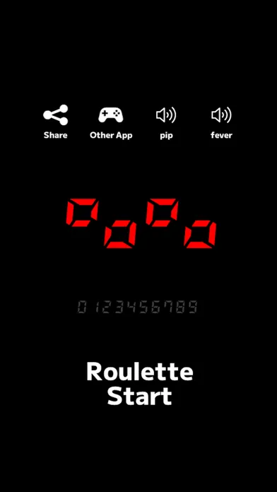Ảnh chụp màn hình của Match 4 Numbers Roulette