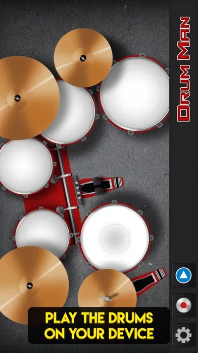 Tangkapan skrin Drum Man - Play Drums, Tap Beats & Make Cool Music