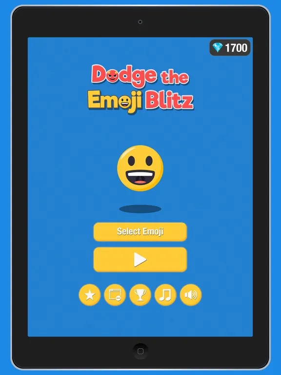 ภาพหน้าจอของ Dodge the Emoji - An Endless Dash & Avoid Game iPad 