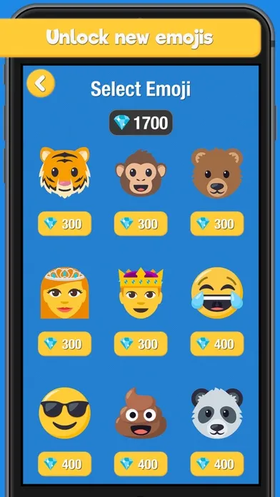ภาพหน้าจอของ Dodge the Emoji - An Endless Dash & Avoid Game