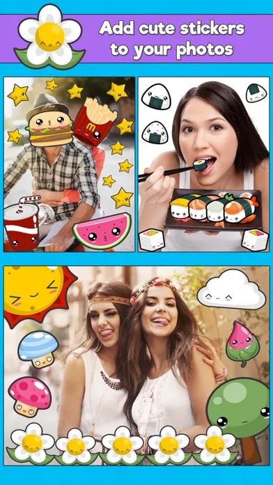 Kawaii Photo Booth - Cute Sticker & Picture Editor應用截圖