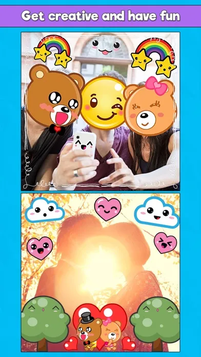 Kawaii Photo Booth - Cute Sticker & Picture Editor應用截圖
