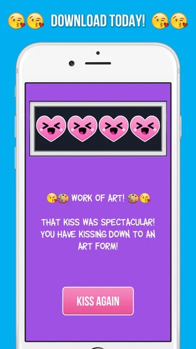 ภาพหน้าจอของ The Kissing Test - A Fun Hot Game with Friends