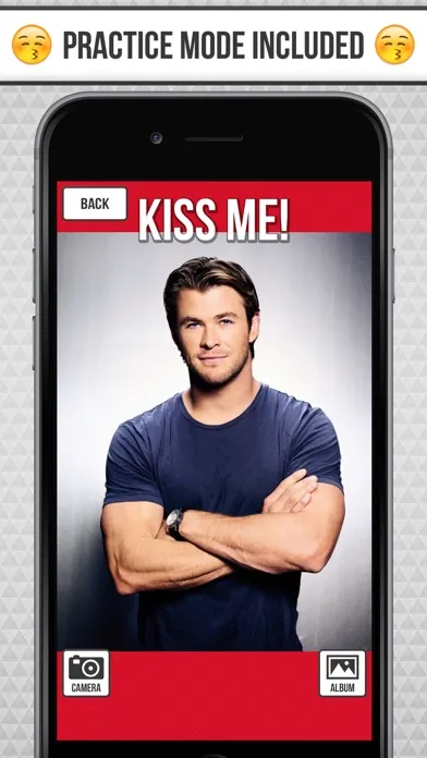 Capturas de pantalla de Kiss Analyzer - A Fun Kissing Test Game