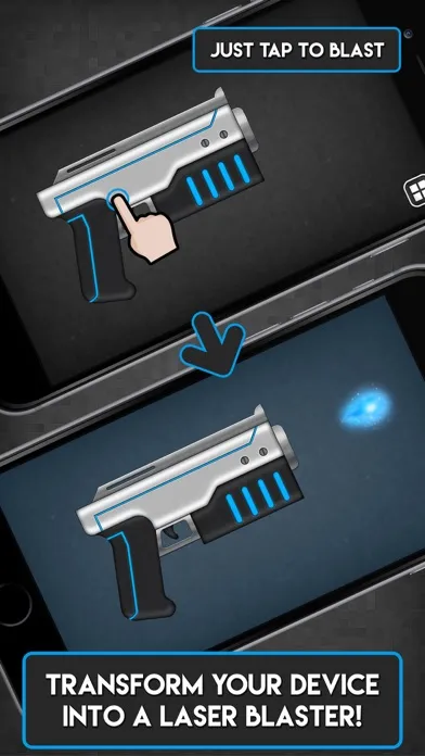 Captures d'écran de Hyper Laser Blaster