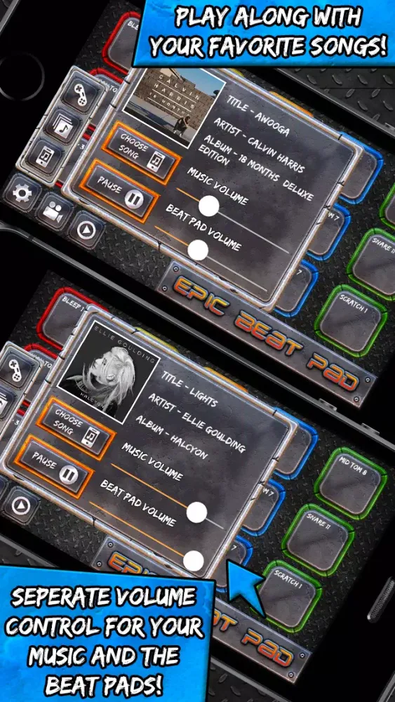 Capturas de pantalla de Epic Beat Pad - Awesome Sound Program Machine and Music Maker App (FREE)