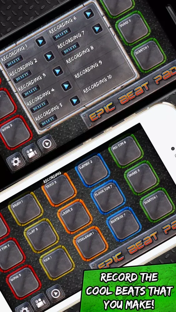 Capturas de pantalla de Epic Beat Pad - Awesome Sound Program Machine and Music Maker App (FREE)