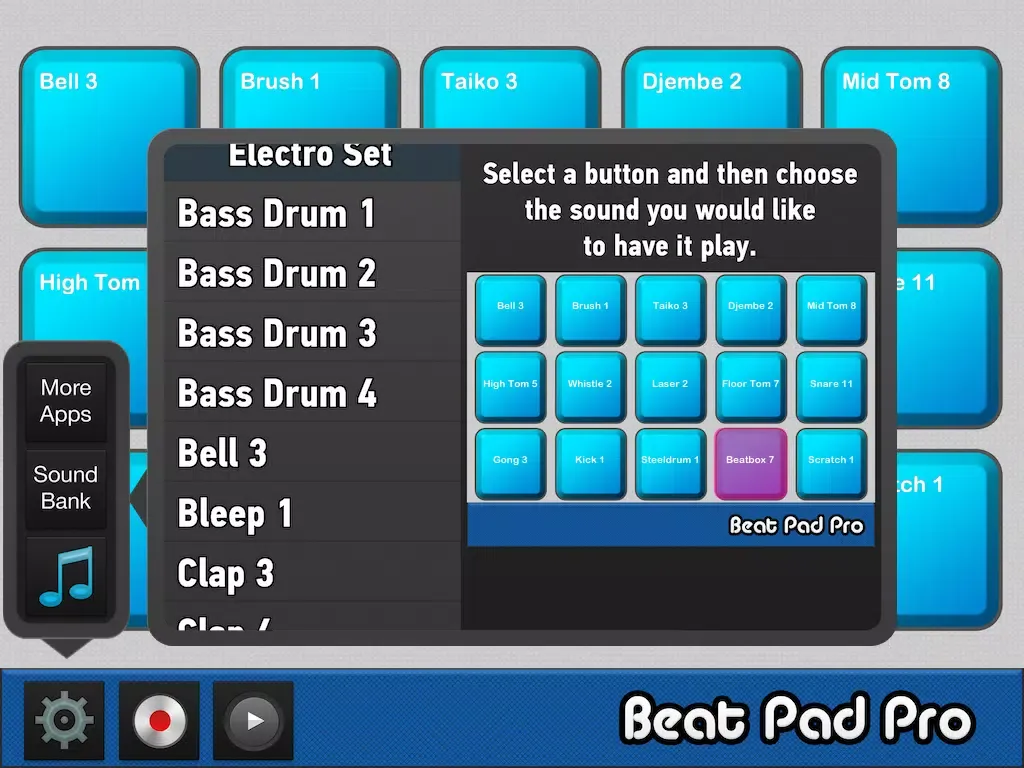 Beat Pad Pro - Drum Machine iPad  سکرین شاٹس