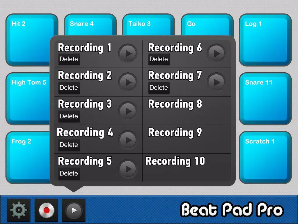Beat Pad Pro - Drum Machine iPad  سکرین شاٹس