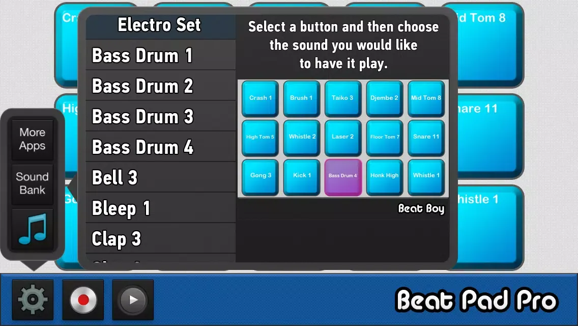 Beat Pad Pro - Drum Machine سکرین شاٹس