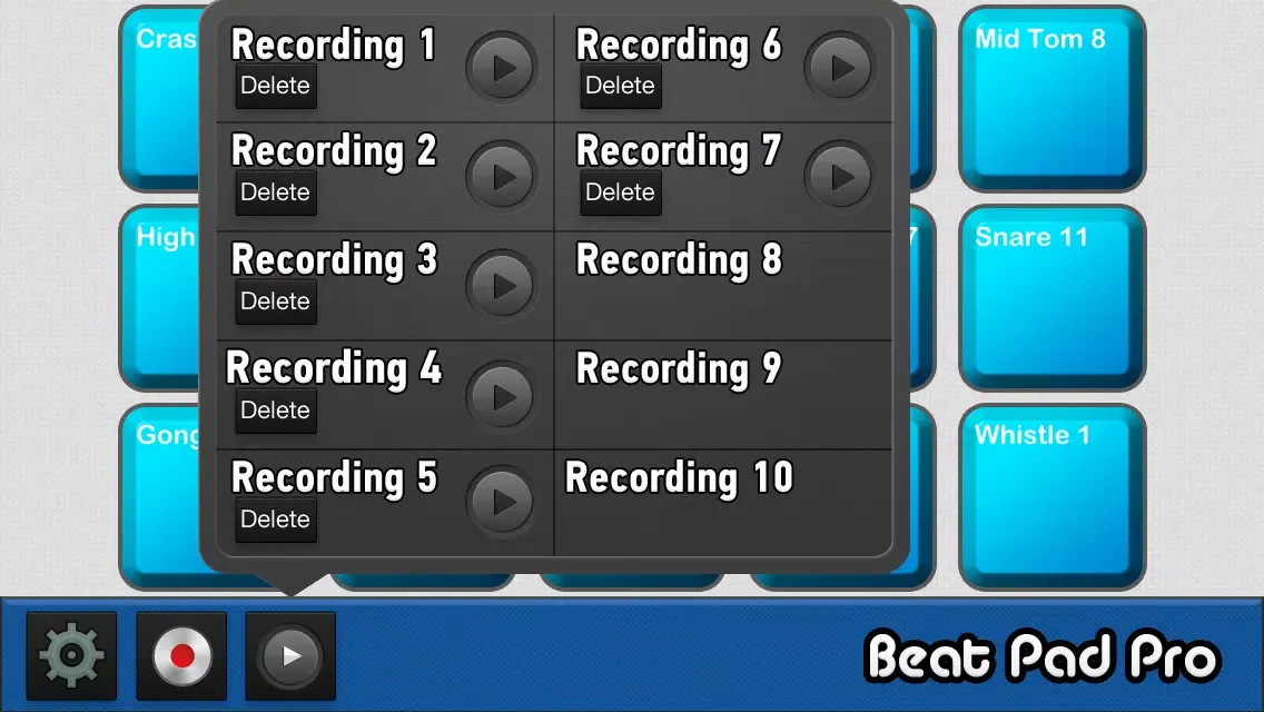 Beat Pad Pro - Drum Machine سکرین شاٹس