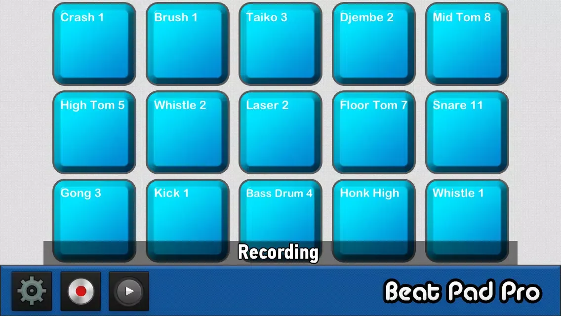 Beat Pad Pro - Drum Machine سکرین شاٹس