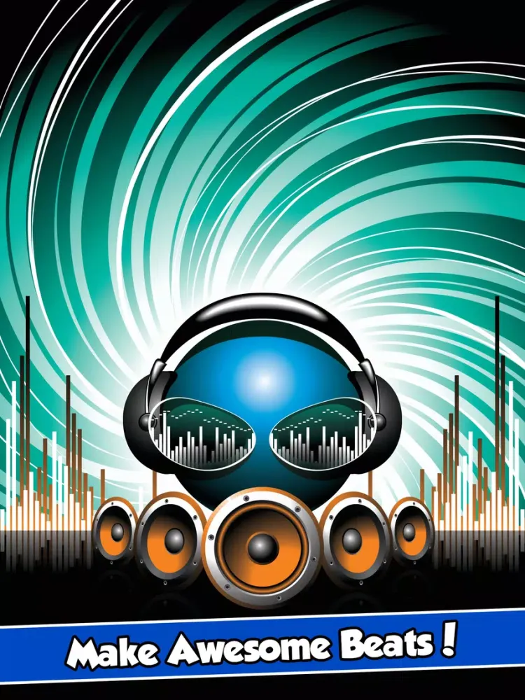 Pro Drum Pad - Awesome Beat Program Machine and Music Maker App iPad  스크린샷
