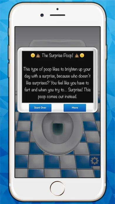 Capturas de tela do The Poo Calculator - A Funny Finger Scanner with Bathroom Humor Jokes App (FREE)