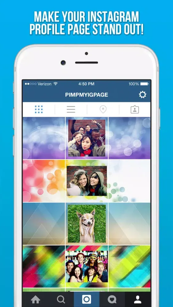 Awesome Background Banner Maker for Instagram - Get More Likes On Your IG Profile Page Photos স্ক্রিনশট