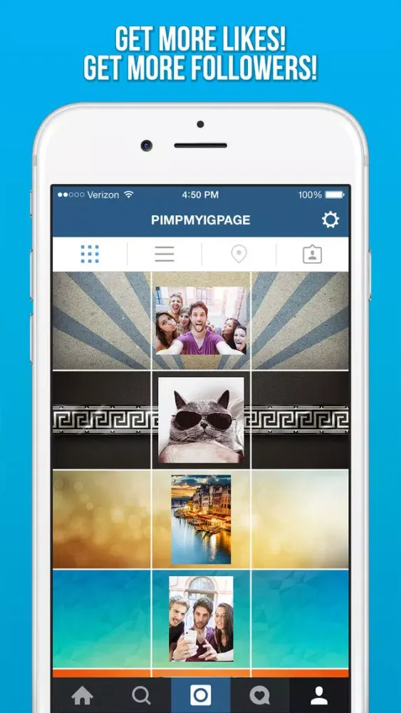 Awesome Background Banner Maker for Instagram - Get More Likes On Your IG Profile Page Photos স্ক্রিনশট