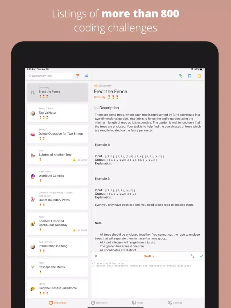 AlgoKitty iPad  स्क्रीनशॉट