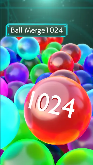 Marge asmr blast - 2048 balls 스크린샷