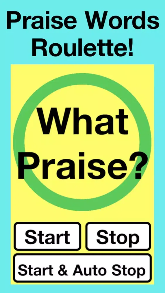 Zrzuty ekranu Roulette of Words - Praise