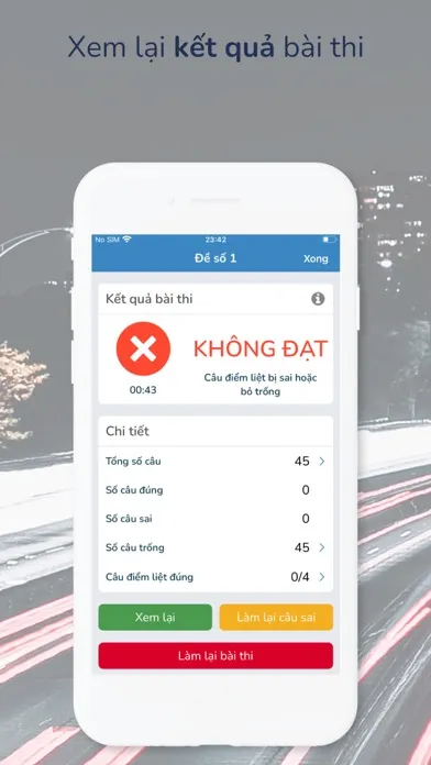 Bằng lái ô tô B11 स्क्रीनशॉट