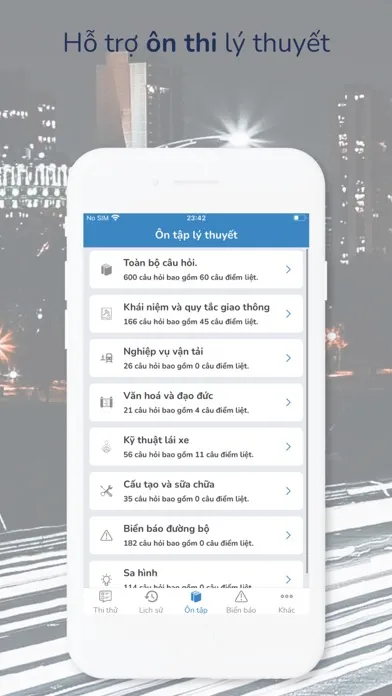 Bằng lái ô tô B11 स्क्रीनशॉट