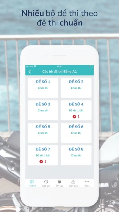 Bằng lái xe máy A1 Ekran Görüntüleri