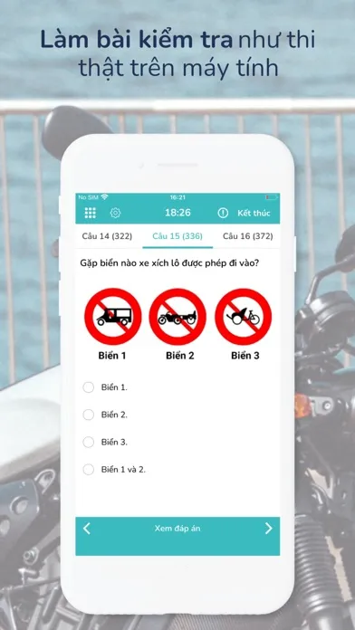 Bằng lái xe máy A1 Ekran Görüntüleri