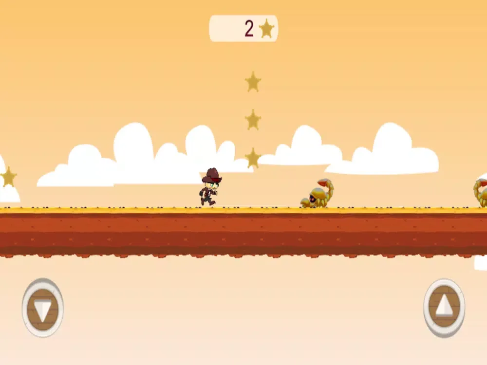 Tangkapan skrin Cowboy Run Game Adventure iPad 