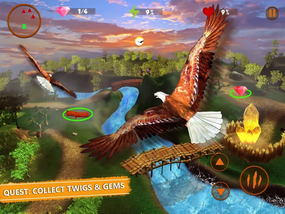 Zrzuty ekranu Life Of Golden Eagle iPad 