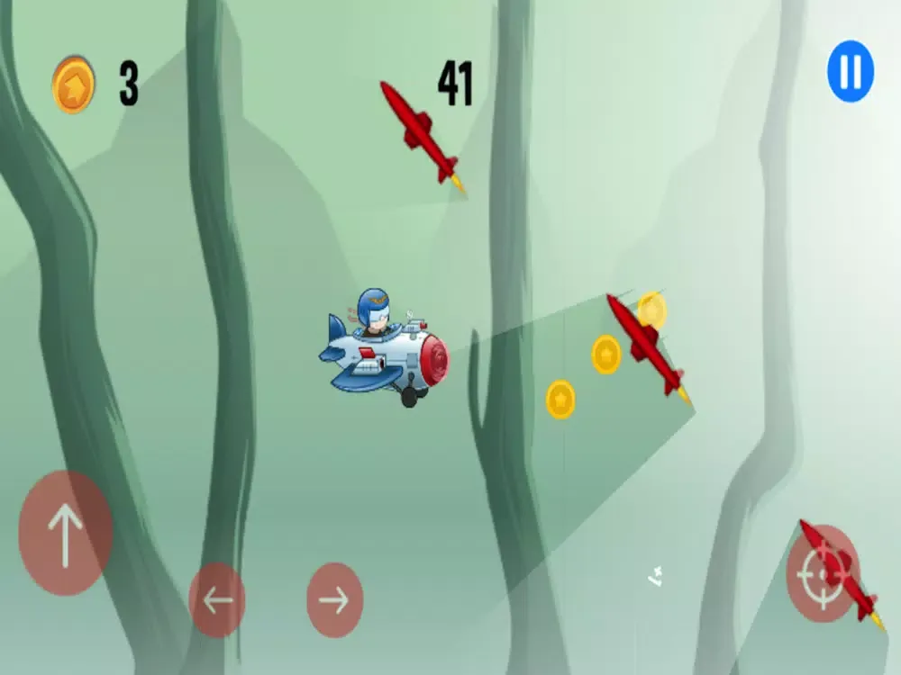 Tangkapan skrin Airplane Pilot : Alien Fighter Game iPad 