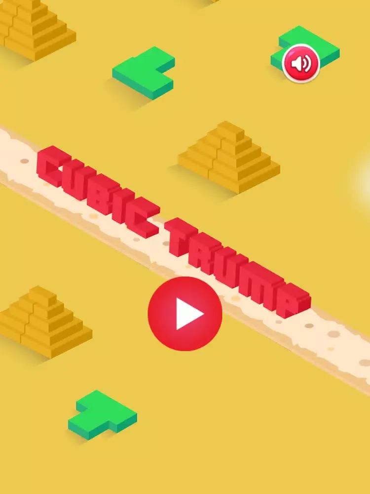 Captures d'écran de Cubic Trump : Build The Wall And Collect Tacos iPad 