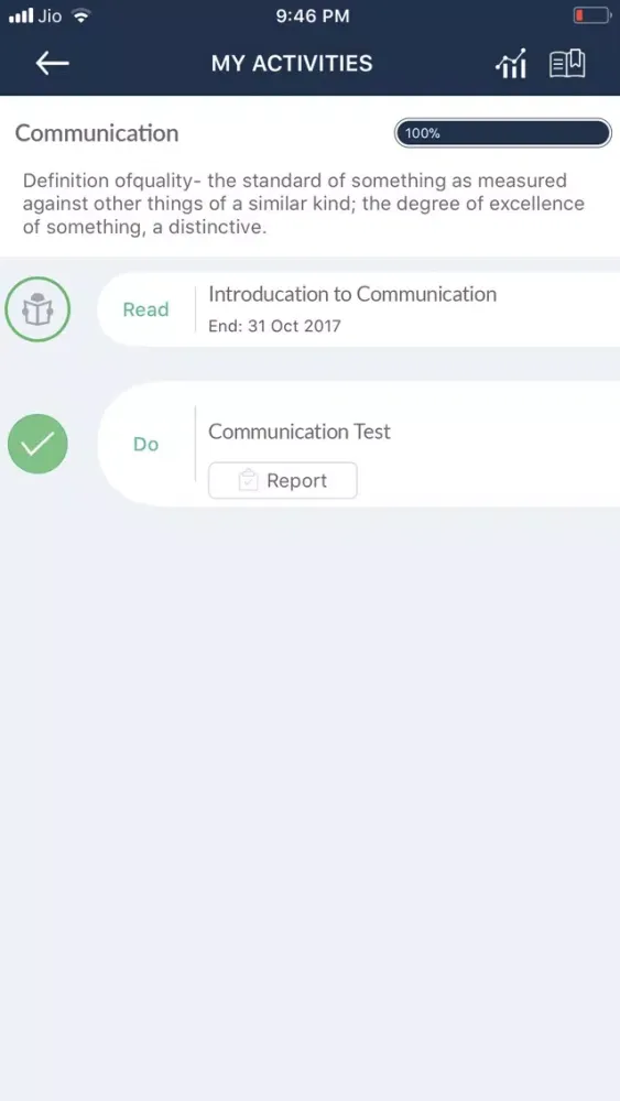 Zrzuty ekranu Learner's Box