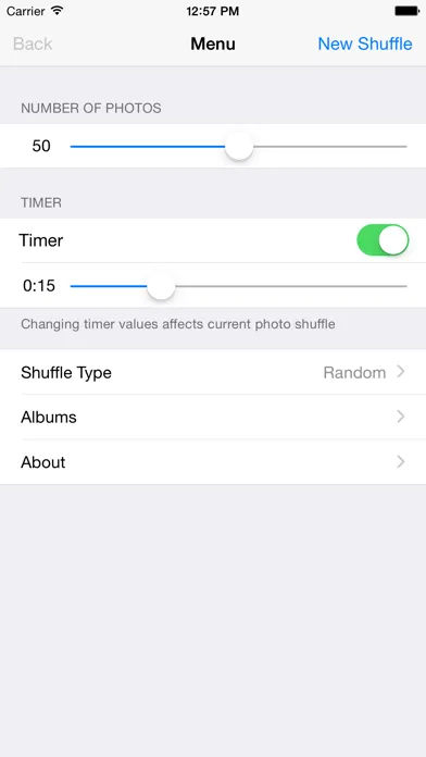 Screenshot di Photo Shuffle 3D
